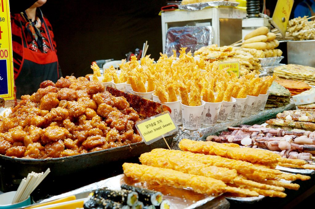 street foods in Korea